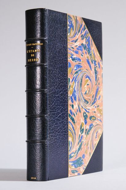 MAURRAS (Charles). L'étang de Berre. Paris,...