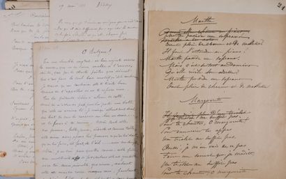 OPERA - LECOCQ Charles & DUPRÉ Georges 
Cahier...