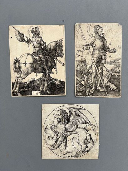 Albrecht Dürer
St. George on Foot, 1502,...