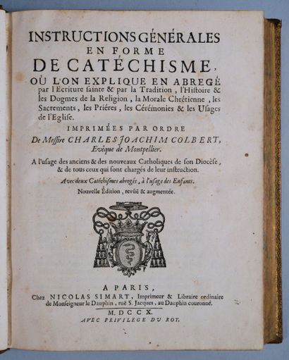 [Reliure aux armes]. [POUGET (François-Aimé)]....