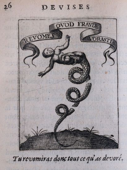 [Emblèmes]. AMBOISE (Adrian d'). Devises...