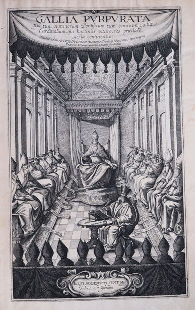 FRIZON (Pierre). Gallia purpurata qua cum...