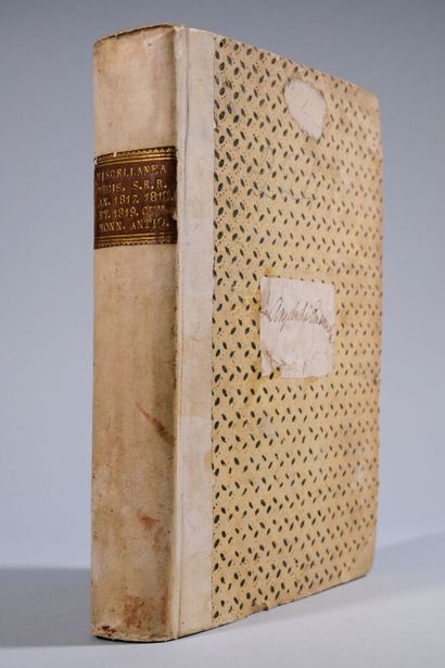 [Décrets ecclésiastiques]. Rome, [1735-1820]....