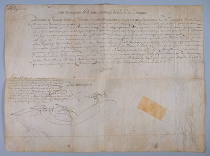 GASTON DE FRANCE (1608-1660) 
P.S. « Gaston...