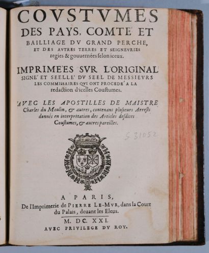 BRY DE LA CLERGERIE (Gilles). Histoire des...
