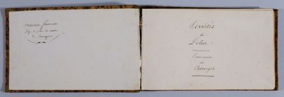 [Manuscrit]. [Berry]. [Police]. Manuscrit...