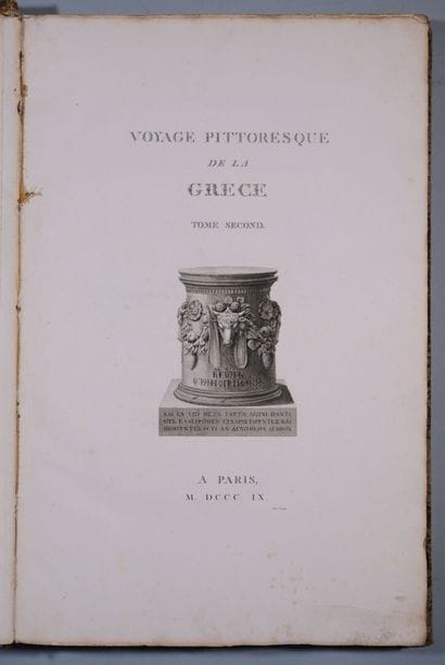CHOISEUL-GOUFFIER (Marie-Gabriel-Florent-Auguste...