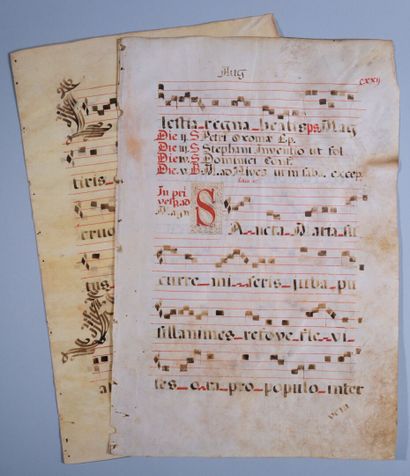 [Manuscrit]. [Antiphonaire. Latin. 18e s....