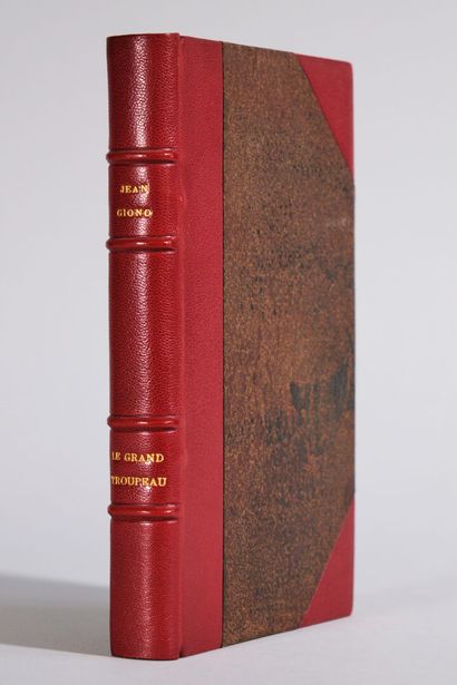 GIONO (Jean). Le grand troupeau, Gallimard,...
