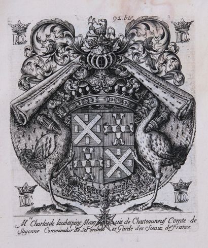 [LE CELLIER (Claude)]. Le nouveau armorial...