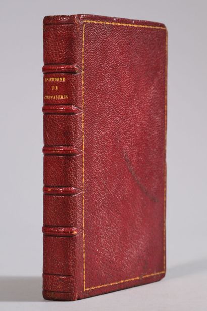[BARBAZAN (Etienne)]. L'Ordene de chevalerie,...