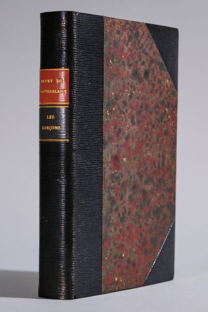 MONTHERLANT (Henry de). Les garçons. Paris,...