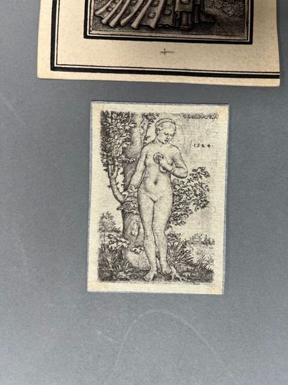 Hans Sebald Beham
La Jeune femme et la mort,...
