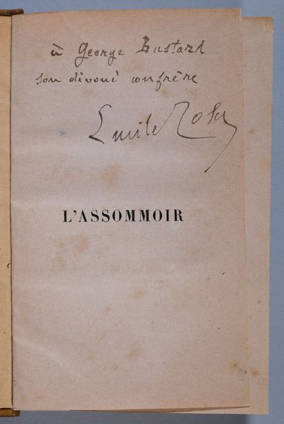 ZOLA (Émile). L'assommoir. Paris, Charpentier,...