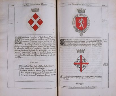 [MILLES (Thomas)]. The Catalogue of honor,...