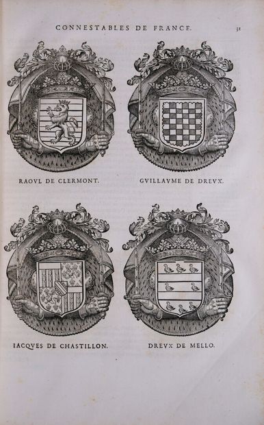 LE FÉRON (Jean). Histoire des connestables,...