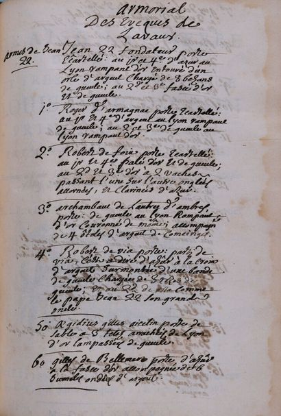 [Oraisons funèbres]. Recueil réunissant 13...