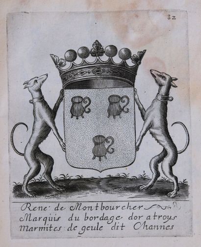 [LE CELLIER (Claude)]. Le nouveau armorial...