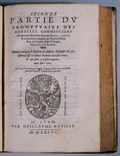 [Livre du XVIe siècle]. [ROUILLÉ (Guillaume)]....