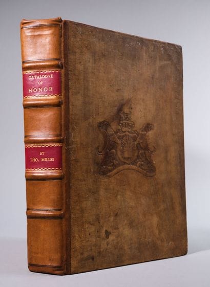 [MILLES (Thomas)]. The Catalogue of honor,...