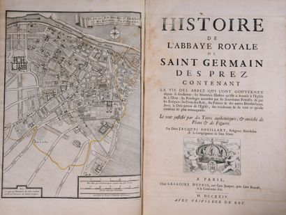BOUILLART (Jacques). Histoire de l'abbaye...