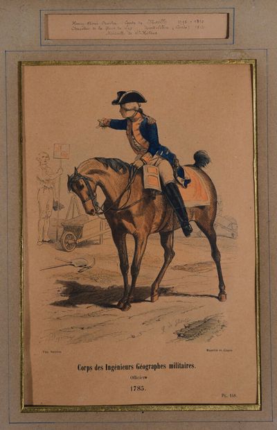 [Militaria]. Ensemble de 2 documents et de...