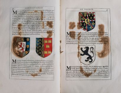 LE FERON (Jean) ; MOREL (Claude). Les armoiries...