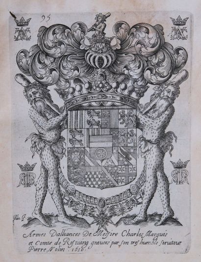 [LE CELLIER (Claude)]. Le nouveau armorial...