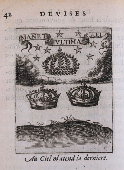 [Emblèmes]. AMBOISE (Adrian d'). Devises...