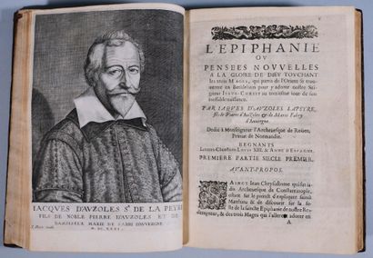 AUZOLES (Jacques d'). L'Épiphanie, ou Pensées...
