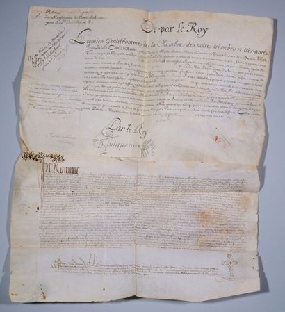 [Archives]. [Savoie]. Investiture de la terre...