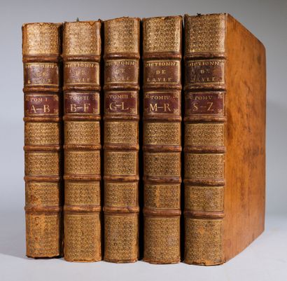 BAYLE (Pierre). Dictionnaire historique et...