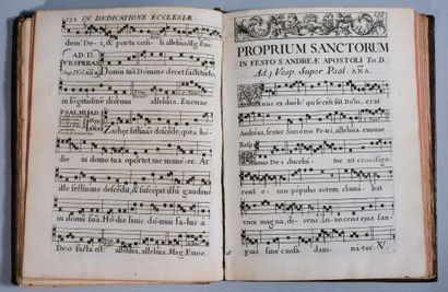 [Antiphonaire]. CANTUS vesperarum totius...