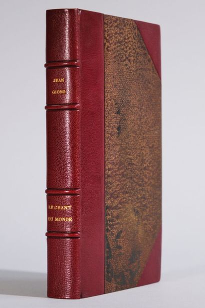GIONO (Jean). Le chant du monde. Paris, Gallimard,...