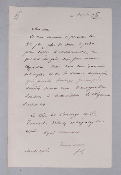Félix PYAT (1810-1889), dramaturge, journaliste,...