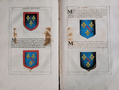 LE FERON (Jean) ; MOREL (Claude). Les armoiries...