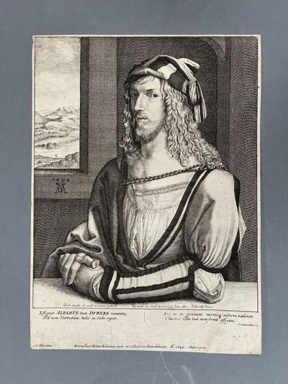Wenceslas HOLLAR
Portrait of Albrecht Dürer,...