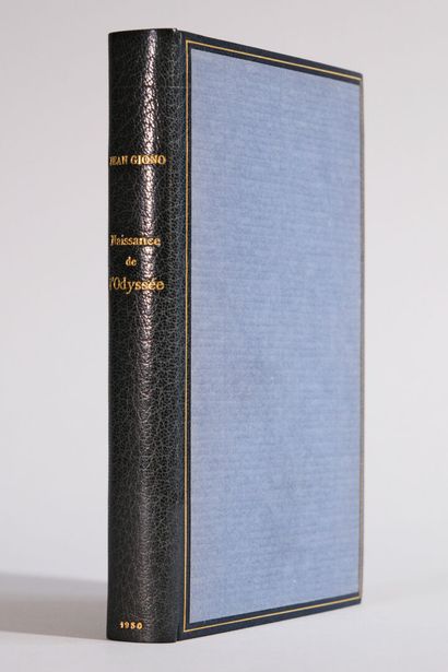 GIONO (Jean). Naissance de l'Odyssée. Paris,...