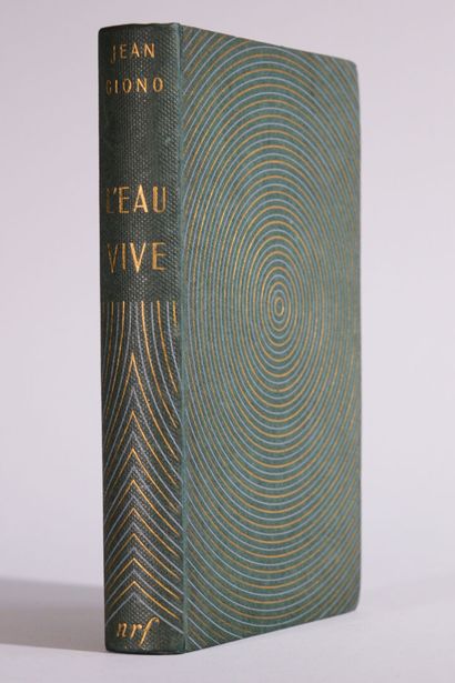 GIONO (Jean). L'eau vive. Paris, Gallimard,...
