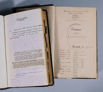 [Manuscrit]. [Mariologie]. MARIE (Julien)....