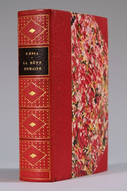 ZOLA (Émile). La bête humaine. Paris, Charpentier,...