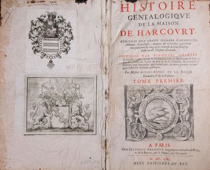 LA ROQUE (Gille-André de). Histoire Généalogique...