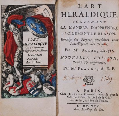 BARON (Jules). L'Art héraldique contenant...