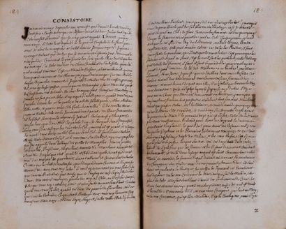 [Manuscrit]. [BEROALDE DE VERVILLE (François)]...