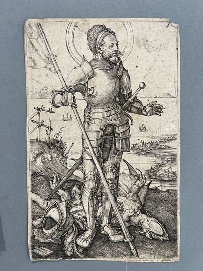 Albrecht Dürer
St. George on Foot, 1502,...