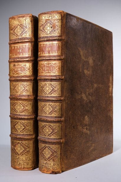 [Coutume. Picardie. 1726]. COUTUMIER (Le)...