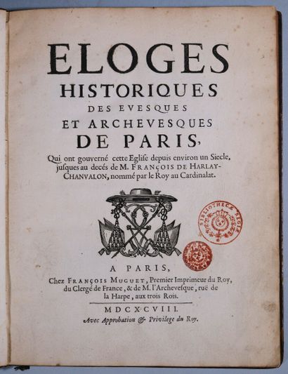 [MARTIGNAC (Étienne Algay de)]. Éloges historiques...