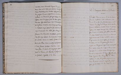 [Manuscrit]. [Premier Empire]. ESSAY sur...