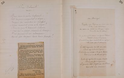 OPERA - LECOCQ Charles & DUPRÉ Georges 
Cahier...