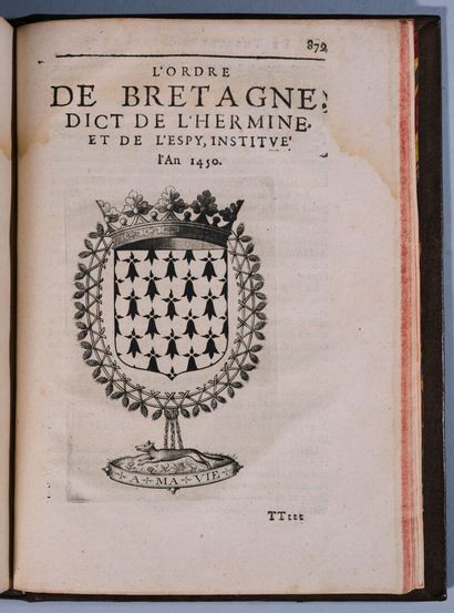 [Reliure aux armes]. FAVYN (André). Le théâtre...